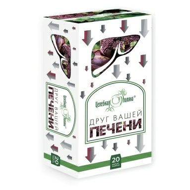 ЦЕЛЕБНАЯ ПОЛЯНА Друг Вашей печени, БАД фильтр-пакеты №20