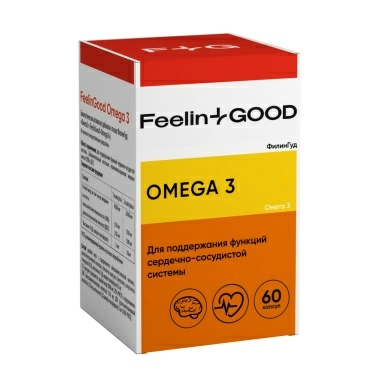 БАД ФилинГуд Омега-3 капсулы №60