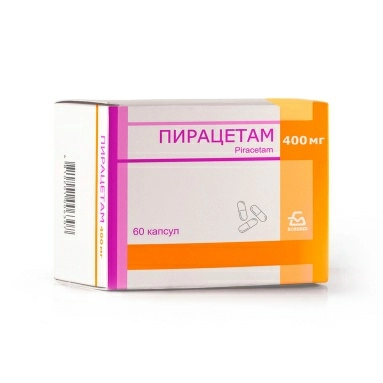 Пирацетам капсулы 400мг №10х6