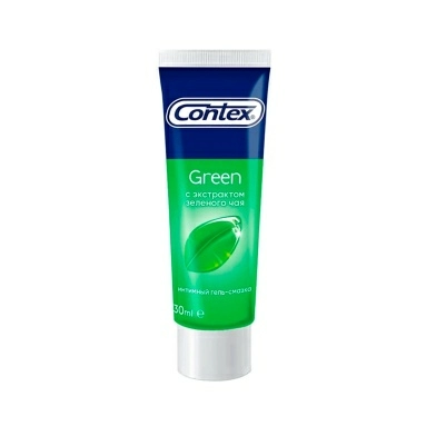 Гель-смазка CONTEX GREEN д/интимн.применен.(с экстрактом зел.чая) 30мл