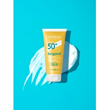 NOREVA БЕРГАСОЛ Солнцезащитное молочко SPF 50+, 150 мл