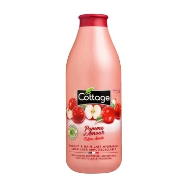 COTTAGE Гель для душа и ванны увлажняющий Toffee Apple/Moisturizing Shower Gel and Bath Milk, 750 мл