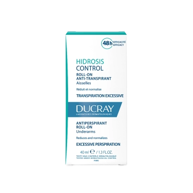 DUCRAY HIDROSIS CONTROL Дезодорант-антиперспирант шариковый, 40 мл