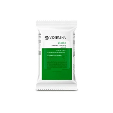 Vidermina clx-attiva Салфетки для интимной гигиены 15 шт