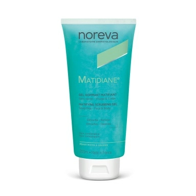 NOREVA МАТИДИАН Матирующий отшелушивающий гель для лица и тела, 200 мл