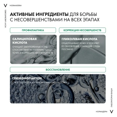 Vichy Normaderm Интенсивно очищающий лосьон для лица, 200мл
