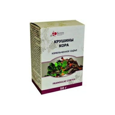 Крушины кора измельченное сырье 50г