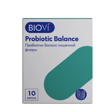 BioVi Пробиотик Баланс кишечной флоры, БАД капсулы №10