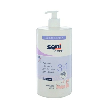 Seni Care Крем моющий 3 в 1, 1000 мл