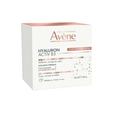 AVENE Hyaluron Activ B3 Регенерирующий дневной аква-гель 2 в 1, 50 мл