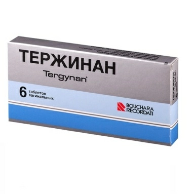 Тержинан таблетки вагинальные №6х1