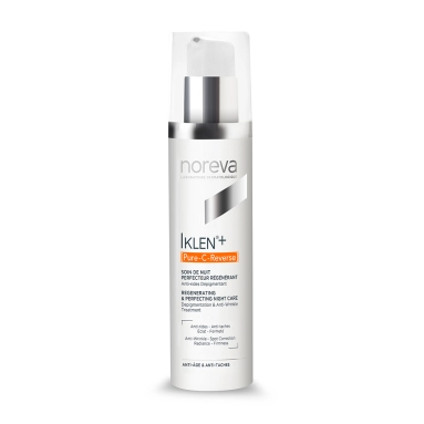 NOREVA ИКЛЕН+ [PURE-C-REVERSE] Регенерирующий ночной крем для сияния кожи , 50мл