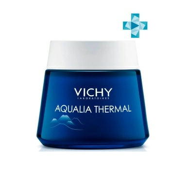 Vichy Aqualia Thermal Уход-маска ночной для интенсивного увлажнения кожи "НОЧНОЙ СПА-УХОД" 75мл