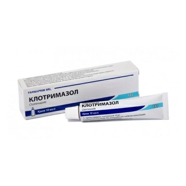 Клотримазол крем 10мг/г 15г №1