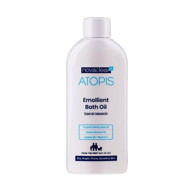 Novaclear Atopis смягчающее масло для ванны для детей и взрослых, 500 мл