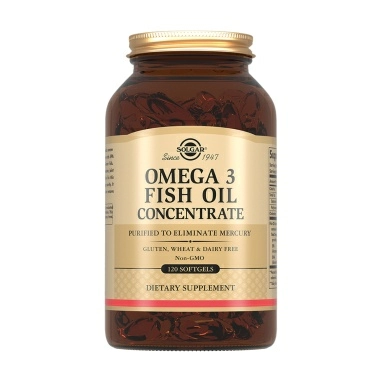 Solgar Концентрат рыбьего жира Омега-3, БАД капсулы №120