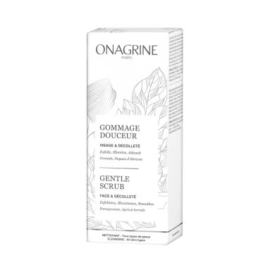 ONAGRINE Нежный скраб для лица и зоны декольте, 75 мл