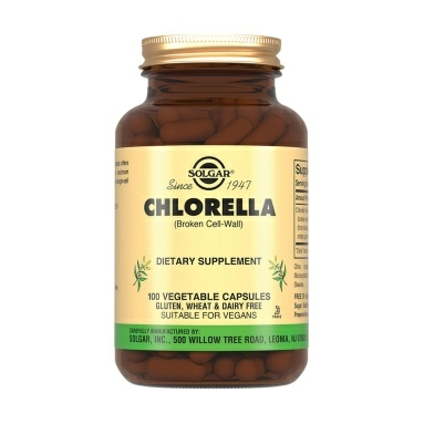Solgar Хлорелла, БАД капсулы №100