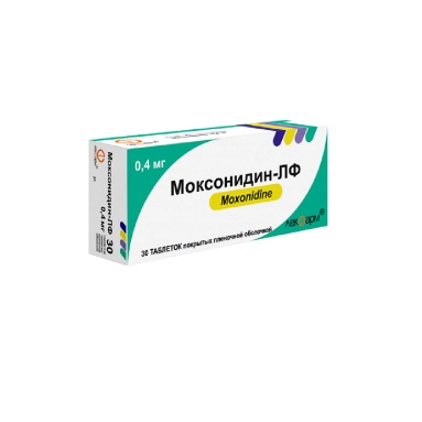 Моксонидин-ЛФ таблетки п/о 0,4мг №10х3