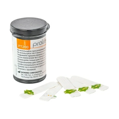 Тест-полоски PROLIFE PT200 №100