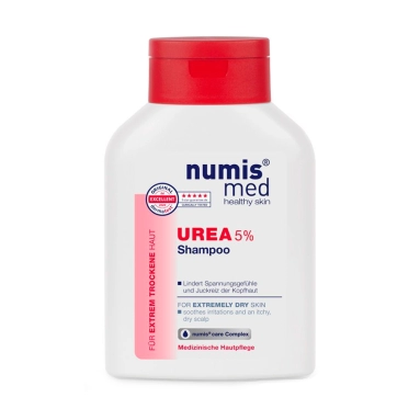Numis med Шампунь для волос с 5% мочевиной для ежедневного применения для очень сухой кожи головы, 200 мл