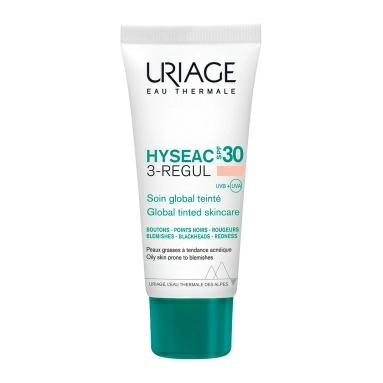 Uriage Флюид тональный для лица HYSEAC 3-REGUL SPF30 (универсальный тон) 40 мл