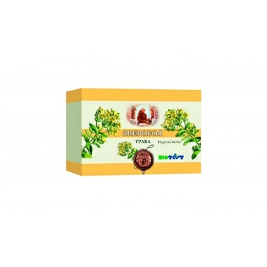 Зверобоя трава порошок крупный 1,5 г в фильтр-пакетах №20
