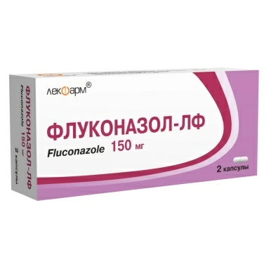Флуконазол-ЛФ капс.150мг №2
