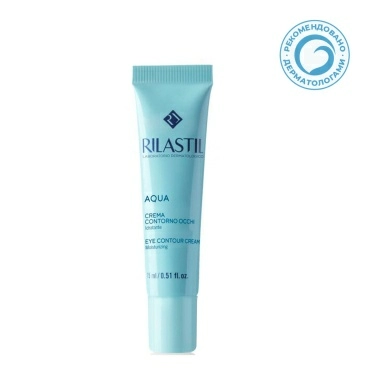 Rilastil AQUA Увлажняющий крем для контура глаз, 15 мл