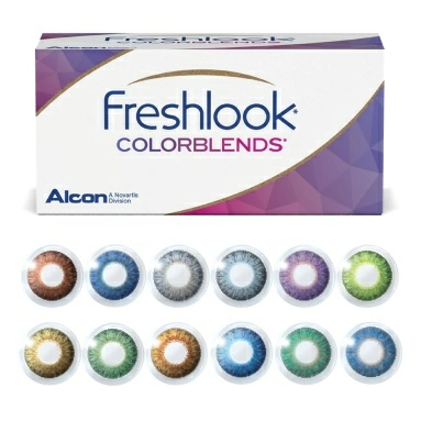 Линзы контактные мягкие: линзы FreshLook ColorBlend (Gemstone Green) -4,00, 1 штука