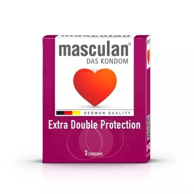 Презервативы "Masculan"(№3) Extra Double protection (особая двойная защита)