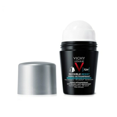 VICHY HOMME INVISIBLE Дезодорант-антиперспирант шариковый, 50 мл