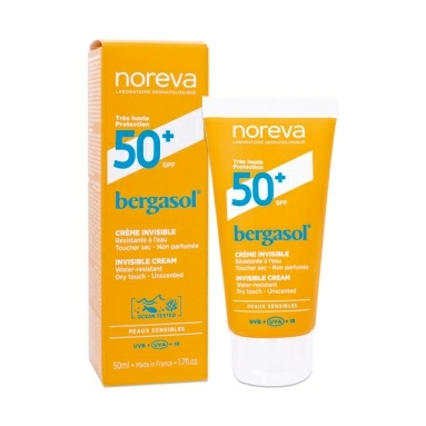 NOREVA БЕРГАСОЛ Солнцезащитный крем SPF 50+, 50 мл