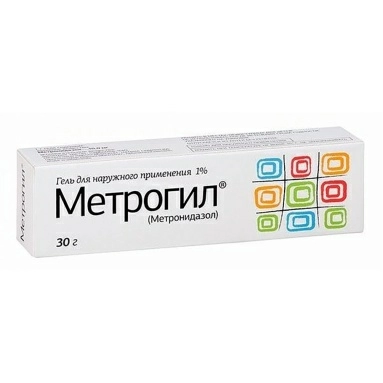 Метрогил гель д/нар.прим.1% - 30г в уп №1