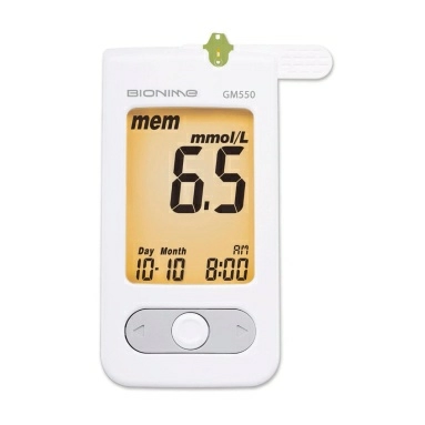 Система контроля уровня глюкозы в крови Rightest GM 550 (тест-полоски GS 550 (25 шт в уп))