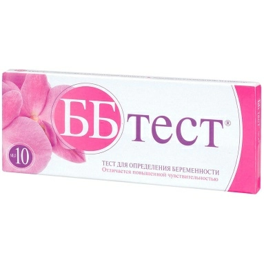 Тест для опред. беременности «ББ ТЕСТ» («BB TEST») (Reference 3039B-10-CEI) тест-полоска в уп. №1