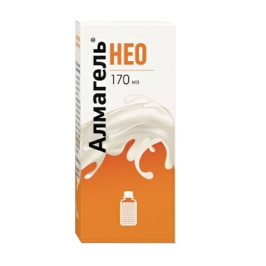 Алмагель Нео суспензия для приема внутрь во флаконе 170мл №1