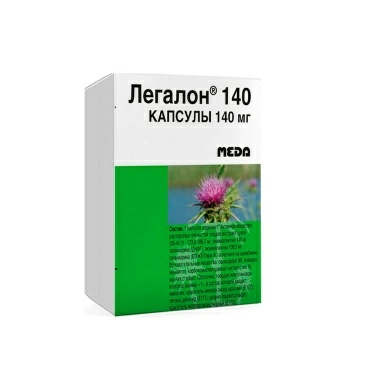 Легалон капсулы 140мг №10х3