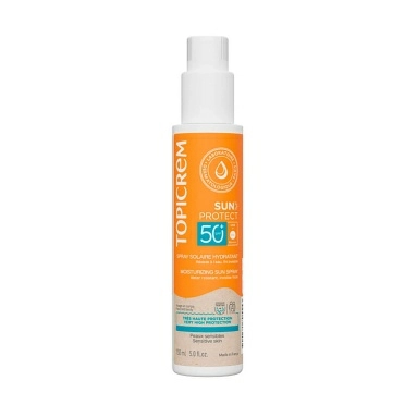 TOPICREM SUN PROTECT Солнцезащитный увлажняющий спрей SPF50+ (для детей с 3-х лет и взрослых) 150 мл