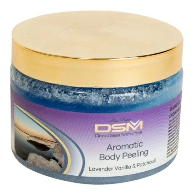 DSM Ароматический скраб для тела с экстрактом лаванды, ванили и пачули Mon Platin, 330мл