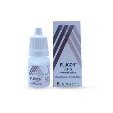 Флюкон капли глазные суспензия 0,1% 5мл №1
