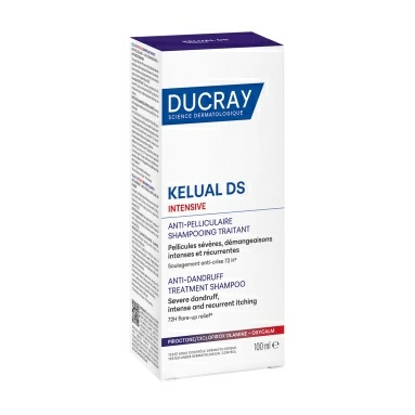 DUCRAY KELUAL DS INTENSIVE Шампунь против тяжелых состояний перхоти 100 мл