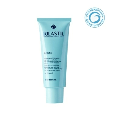 Rilastil AQUA Оптималь питательный и восстанавливающий крем для лица, 50 мл