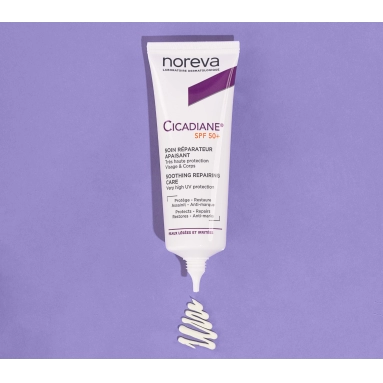 NOREVA ЦИКАДИАН SPF 50+ восстанавливающий cмягчающий крем, 40 мл