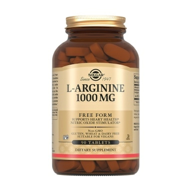 Solgar L-Аргинин 1000 мг, БАД таблетки №90
