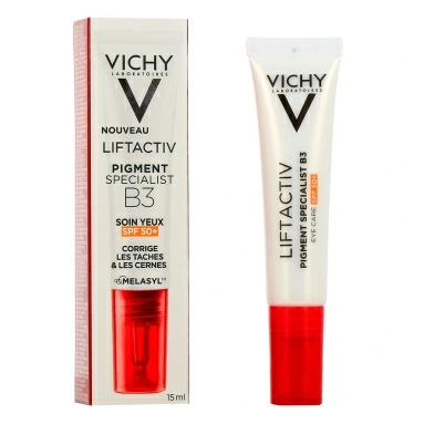 VICHY Liftactiv Pigment Specialist B3 Крем для кожи вокруг глаз против пигментации и морщин SPF 50+ 15 мл