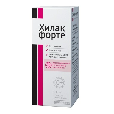 Хилак Форте капли 100мл №1