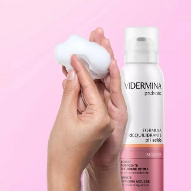 Vidermina prebiotic Мусс для интимной гигиены с кислотным уровнем рН 150 мл