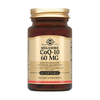Solgar Коэнзим Q-10 60 мг, БАД капсулы №30