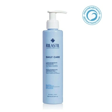 Rilastil DAILY CARE Очищающее молочко для ежедневного ухода для нормальной, чувствительной и деликатной кожи, 200 мл